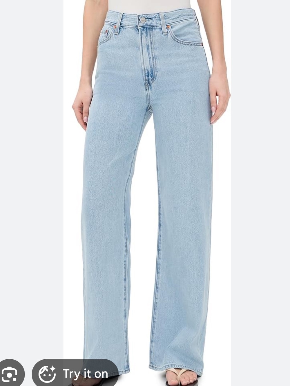 Levi's Ribcage wide leg jeans